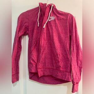 Nike pink zip up